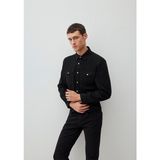 Mavi Ted Koyu Dumanlı Jean Gömlek 0210909-87934 - XL - Blue