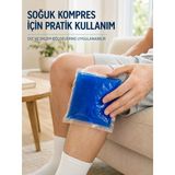 Mavi Termojel Kompres Paketi Sıcak Soğuk Kullanımlı Pratik Jel Kompres - Lisinya