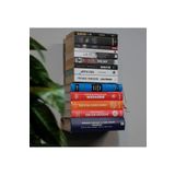 MAVİ TREND Metal Siyah 2 Adet Kitaplık, Kitap Organizatör, Uçan Kitap Rafı, Görünmez Duvar Kitaplık 2'Lİ