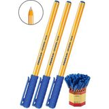 Mavi Tükenmez Kalem 1010 1.0mm 3 Adet Pensan Büro Ofispen Büro Plastik Kapaklı Tükenmez Kalem - 1.00mm - Standart