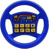 Mavi Türkçe Sesli Müzikli Eğitici Çocuk Oyuncak Direksiyon - EGC-403 - Pembe