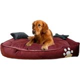 Mavi Vitrin Elite Yıkanabilir Ultra Soft Köpek Yatağı - Bordo - 50 x 70 cm