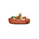 Mavi Vitrin Elite Yıkanabilir Ultra Soft Large Büyük Irk Köpek Yatağı Kiremit Renk 90X70 cm