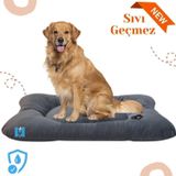 Mavi Vitrin Sıvı Geçirmez Silinebilir Soft Iç ve Dış Mekan Büyük Irk Köpek Yatağı