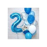 Mavi Yaş Balon Set -1-2-3-4-5-6-7-8-9, mavi2