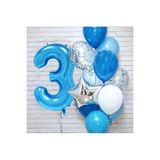 Mavi Yaş Balon Set -1-2-3-4-5-6-7-8-9, mavi3