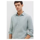 Mavi Yeşil Gömlek Slim Fit / Dar Kesim 0211656-71478