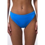 Mavi Yüksek Bel Slip Bikini Altı - 42