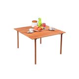 Mavienerji Ahşap Katlanır Rulo Masa Kamp Outdoor Bahçe Araç Araba Masası Çantalı 60X57