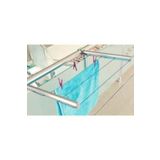 Mavienerji Oval Alüminyum Balkon Çamaşır Kurutmalık Küpeşte Çamaşır Askısı Oval Boru