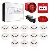 Mavigard Maxlogic 13’Lü Konvansiyonel Yangın Alarm Seti 100 Metre Kablo Dahil