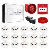 Mavigard Maxlogic 15’Li Konvansiyonel Yangın Alarm Seti 100 Metre Kablo Dahil