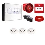 Mavigard Maxlogic 3’lü Konvansiyonel Yangın Alarm Seti 100 Metre Kablo Dahil ML-22223KABLOLU