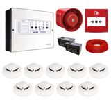 Mavigard Maxlogic 9’lu Konvansiyonel Yangın Alarm Seti 100 Metre Kablo Dahil ML-22229KABLOLU