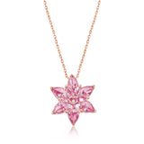 Mavio Gümüş Pembe Lotus Çiçeği Kolye