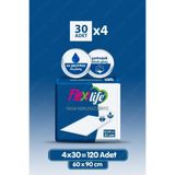 Mavipazar Hasta Altı Bezi Yatak Koruyucu 60x90 cm, 30'lu, 4 Paket, 5 Katmanlı, Süper Emici