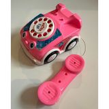 mavisudünyası Çevirmeli Oyuncak Telefon Araba Sürtmeli 18x16 Cm
