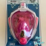 mavisudünyası Full Face Maske Şnorkel Set Takımı Pembe Renk L/XL - Mavi Su Dünyası