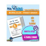 Mavitikli Yayınları 6. Sınıf Bursluluk Sınavı 4 Adet Deneme