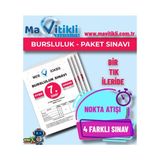 Mavitikli Yayınları 7. Sınıf Bursluluk Sınavı 4 Adet Deneme Sınavı