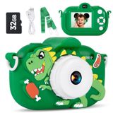 MAVOKIS 3-8 Yaş Erkek Çocuk Kamera Oyuncakları, 32 GB SD Kartlı 1080P Toddler Dijital Kamera, Çocuklar için Toddler Oyuncakları, 3,4,5,6,7,8 Yaş Erkek Çocuklar için Noel Doğum Günü Hediyeleri