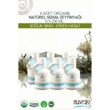 Mavras 6 Adet - Erken Hasat Soğuk Sıkım Natürel Sızma Zeytinyağı 250ml