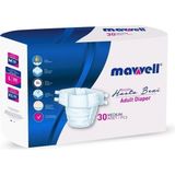 Mavvell Belbantlı Tekstil Yüzeyli Hasta Bezi Orta (M) 30'Lu