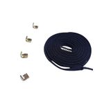 Mawrond Sıkıştırmalı Metal Klipsli ,Pratik, Elastik, Bağlanmayan, 100 cm,Ayakkabı Bağcığı, 1 Çift