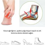 Mawrond Ultra Anatomik, Topuk Hassasiyetli, Ağrı Azaltıcı, Ter Emici Pike Kumaşlı, Ortapedik Ayakkabı Tabanlığı(40-42 Beyaz) - Açık Mavi - Beyaz