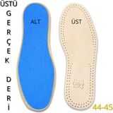 Mawrond Üstü Hakiki Deri, Altı Antibakteriyel Eva, Yumuşak, Düz, Kalın Olmayan( Teki 5 Mm) , Kokulu, Deri Ayakkabı Tabanlığı ( 1çift)