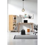 Max Çalışma Masası Takımı – Bilgisayar Masası, Kitaplık, Meşe-Beyaz - 65 CM X 120 CM - Meşe - Beyaz