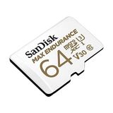 Max Endurance Microsdhc 64GB Sd Adapter For Home Security Cameras & Dashcams, Up To 30,000 Hours, Full Hd / 4K Videos, Extreme Endurance, Up To 100/40 Mb/s Read/write Speeds, C10, U3, V30