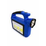 MAX Energy 3in1 Güneş Enerjili Taşınabilir Fener, Çok Amaçlı Güneş Enerjili Projektör, Profesyonel Güçlü Işıklı Şarjlı LED,Trekking & Balıkçılık, Kamp & Acil Durum Şarjlı, Taşınabilir, Çok Amaçlı Mavi