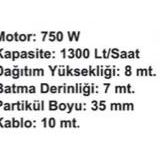 Max Extra QSB-JH-750 B Dalgıç Pompası
