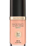 Max Factor FaceFinity All Day Flawless Foundation, 32 Light Beige, SPF 20, 3in1 Primer Concealer Foundation