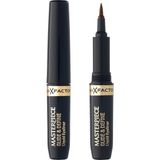 Max Factor Masterpiece Glide&Define Likit Eyeliner Kolay Uygulama 002 Black/Brown