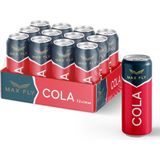 Max Fly Cola 330 ml 12 Adet Ferahlatıcı Lezzetli İçecek Türkiye Üretimi Doğal İçerik