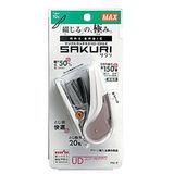 Max HD-10NLK/W Zımba, Sakuri, 20 Parça, 100 Yedek İğne Tutar, Beyaz