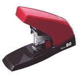 Max HD-11UFL/R Masaüstü Zımba, Bimo 80 Düz, 80 Parça, Kırmızı