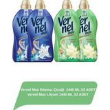 Max Ihlamur Çiçeği 1440 ML X2 ADET + Vernel Max Lilyum 1440 ML X2 ADET - 1,4 lt