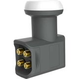 Max Level Dörtlü LNB Model ML-400 0.1dB Gold Uçlu Uzun Süreli Kullanım İçin