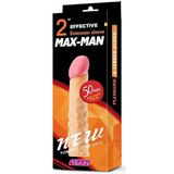 Max Man 50mm Dolgulu Penis Kılıfı YN0049 - C-YN0049