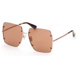 Max Mara 0002 29G 60 Kadın Güneş Gözlüğü - Pembe