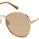 Max Mara Bayan Mm Bridge Iii Güneş Gözlüğü Çok Renkli (Altın Copp) 57