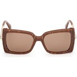 Max Mara Maxmara MM0166 56E Kadın Güneş Gözlüğü - Kahverengi