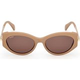 Max Mara Maxmara MM0167 46E Kadın Güneş Gözlüğü - Kahverengi