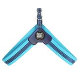 Max Molly Matrix Blue Q-fit Köpek Göğüs Tasması (xxsmall)