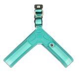 Max & Molly Urban Pets Matrix 2.0 Akıllı Künyeli Q-Fit Köpek Göğüs Tasması - Küçük ve Orta Boy Irklar için Konforlu ve Güvenli (Turkuaz, XL)