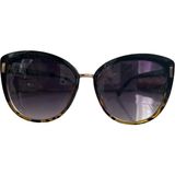 Max Polo Leopar Mavi Degrage UV400 Kadın Güneş Gözlüğü 615425
