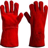 Max Safety Maxsafety Kaynakçı Eldiveni Kırmızı (Uzun) - M - L